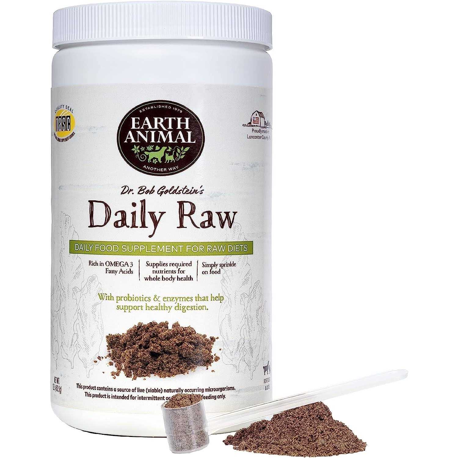 Earth Animal Daily Raw Supplement - Pet Supplies online store