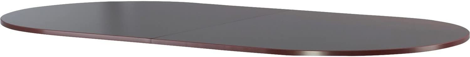 Lorell 69150 Conference Tabletop, Oval, 96-Inch x48-Inch , Mahogany