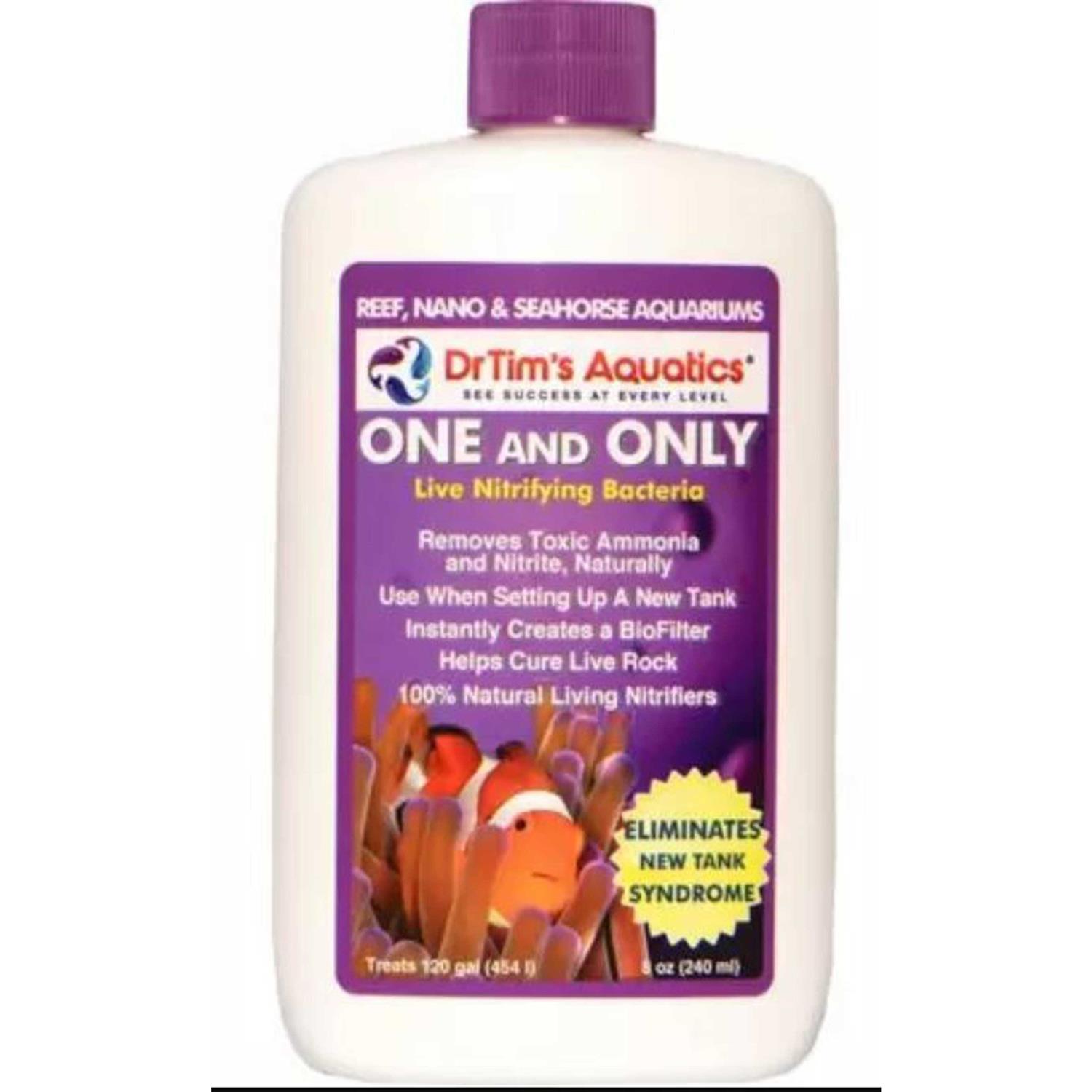 DrTim's Aquatics s Aquatics Reef One and Only Nitrifying Bacteria - Pet Supplies online store