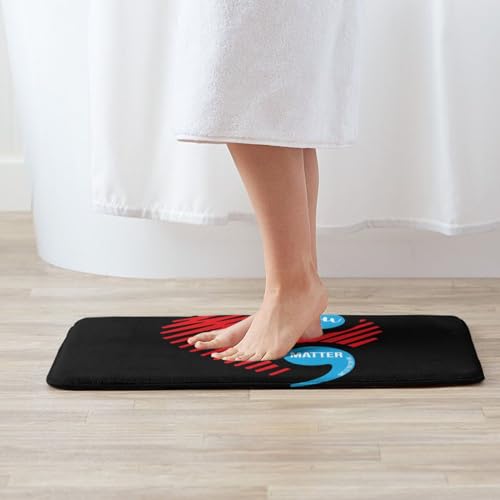 Suicide Prevention Awareness Ultra Soft Area Rug for Living Room Indoor Decoration Non Slip Carpet Bedroom Mat Nursery Office Home Decor