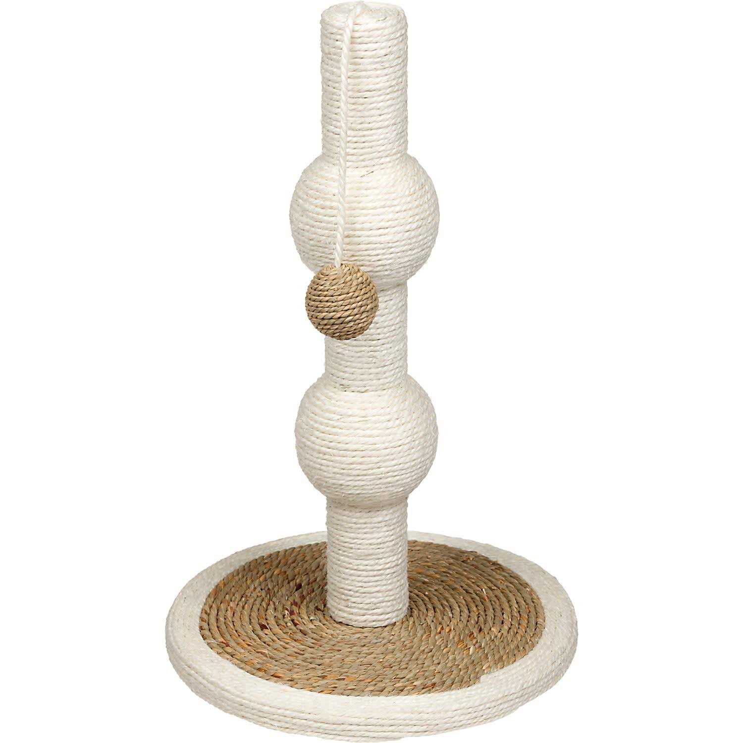 EveryYay Sisal & Seagrass Orb Cat Scratching Post - Pet Supplies online store