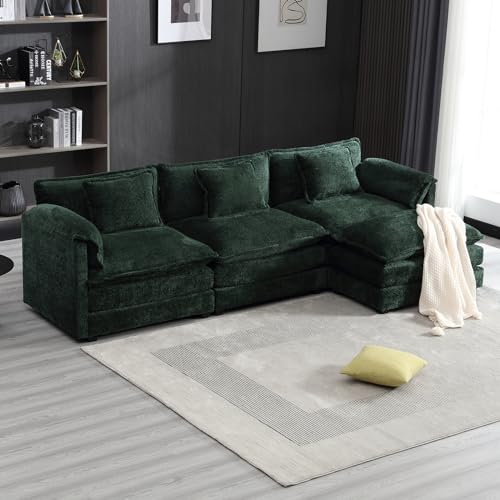 Deep Seat Oversized Sectional Sofa,127