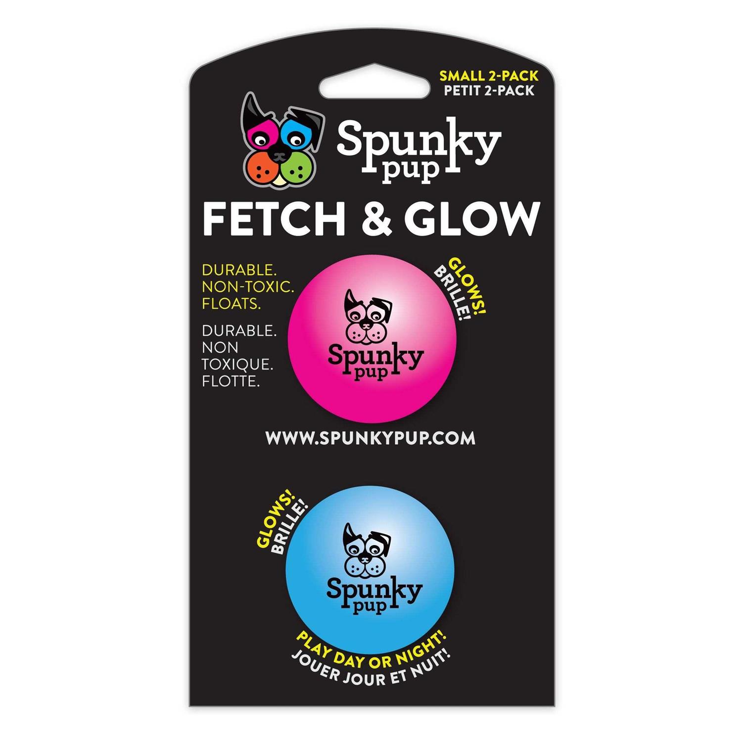 Spunky Pup Fetch Glow Ball - Pet Supplies online store