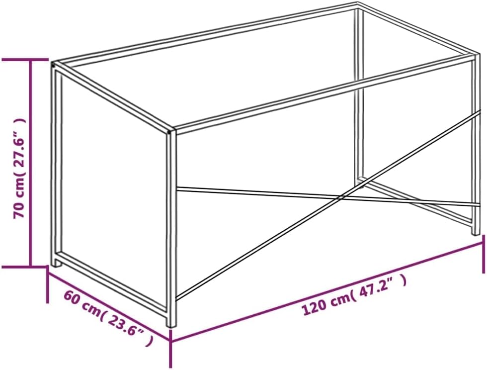 Bedroom Desk Computer Desk Home Office Desks Desk for Bedroom - Computer Desk Black and Oak 47.2