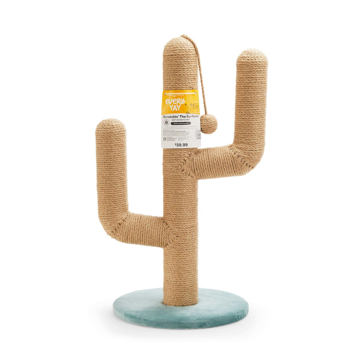 EveryYay Scratchin' The Surface Cactus Cat Scratcher - Pet Supplies online store