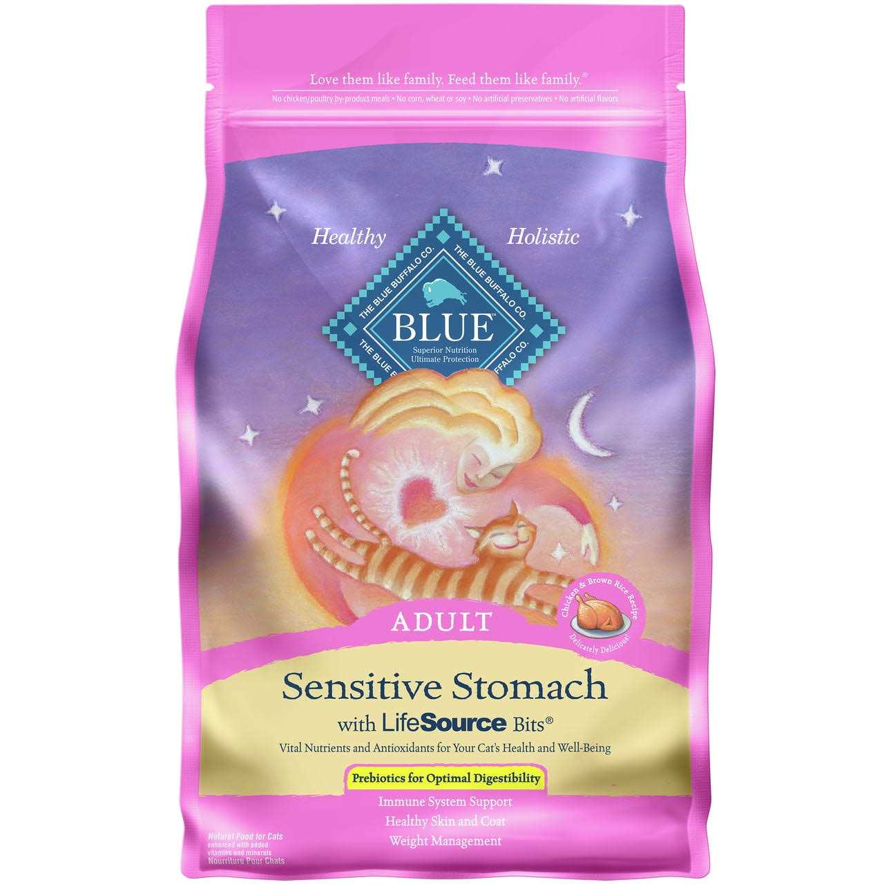 Blue Sensitive Stomach Adult Cat Dry Food - Pet Supplies online store