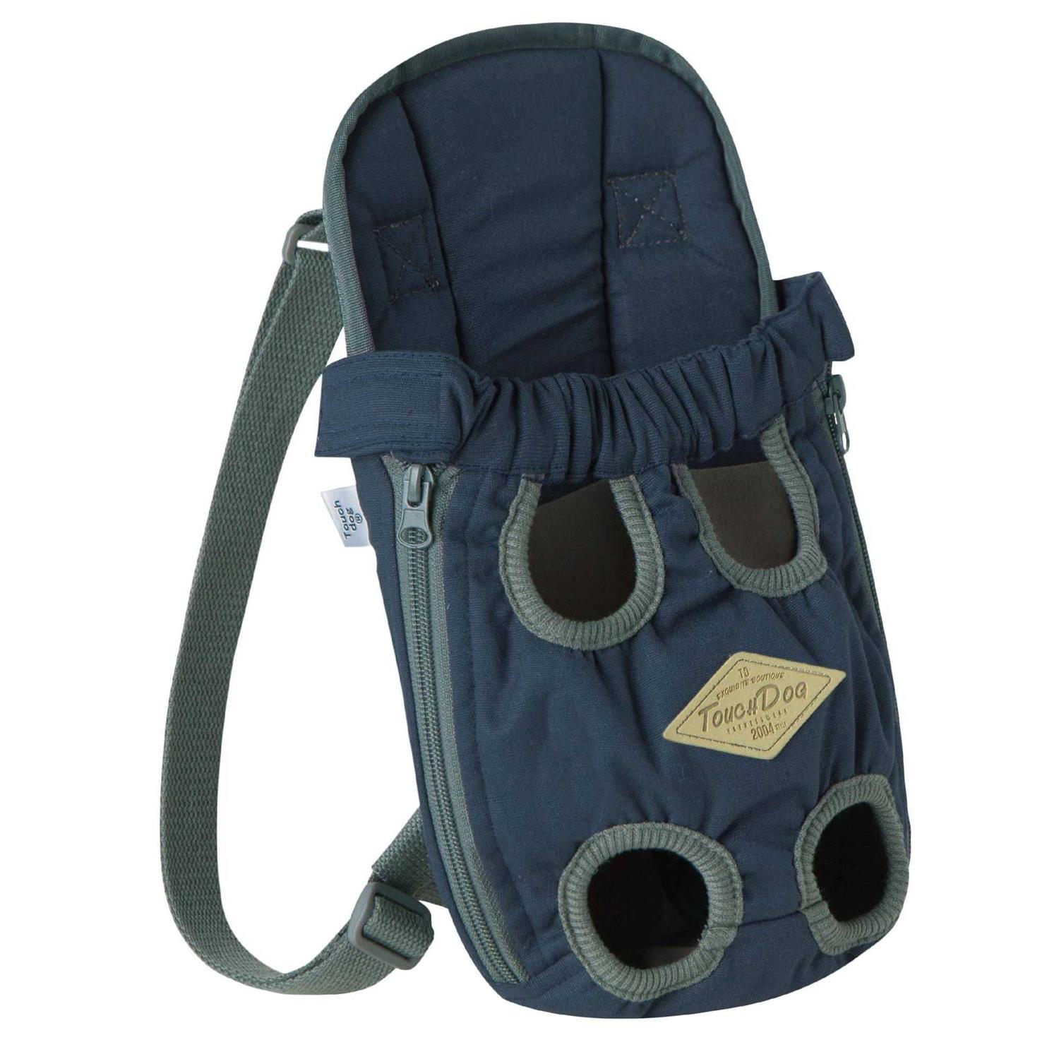 Touchdog Wiggle-Sack Fashion Designer Front and Backpack Dog Carrier - Pet Supplies online store