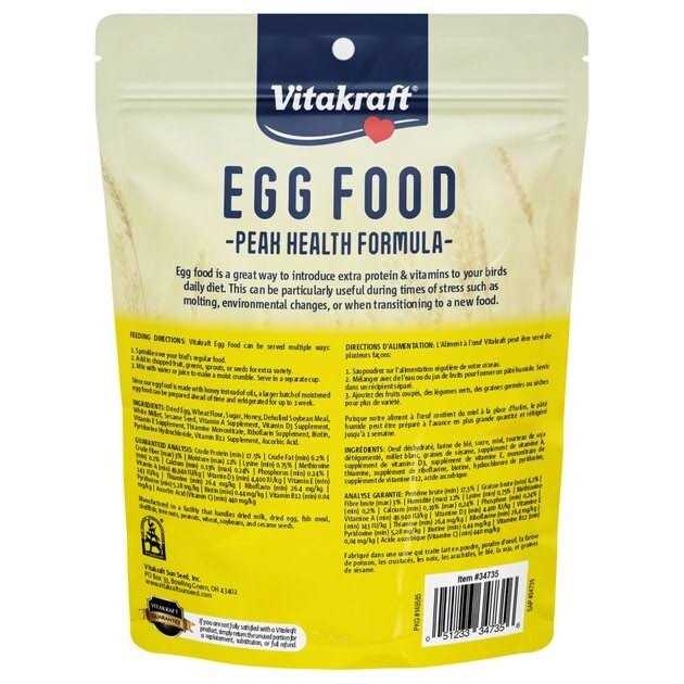 Vitakraft VitaSmart Egg Food Daily Supplement for Pet Birds - Pet Supplies online store