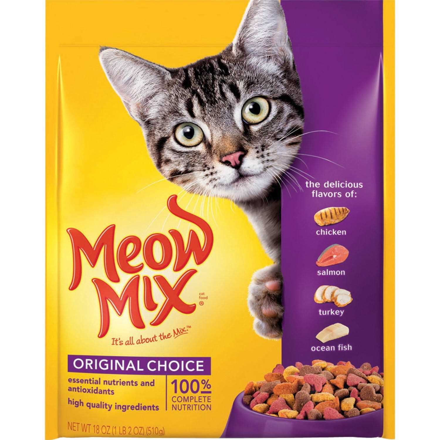 Meow Mix Original Choice Cat Food - Pet Supplies online store