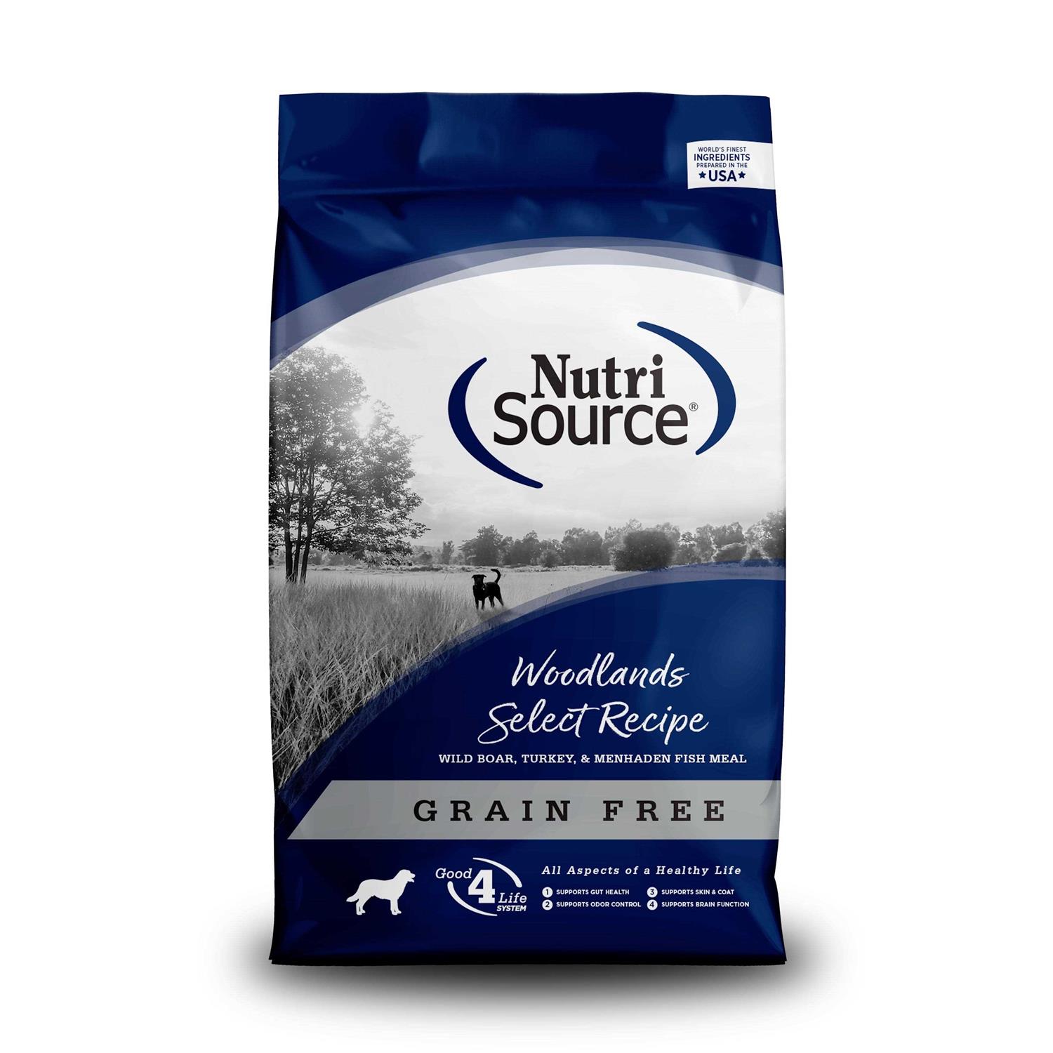 NutriSource Grain-Free Woodlands Select Dry Dog Food - Pet Supplies online store
