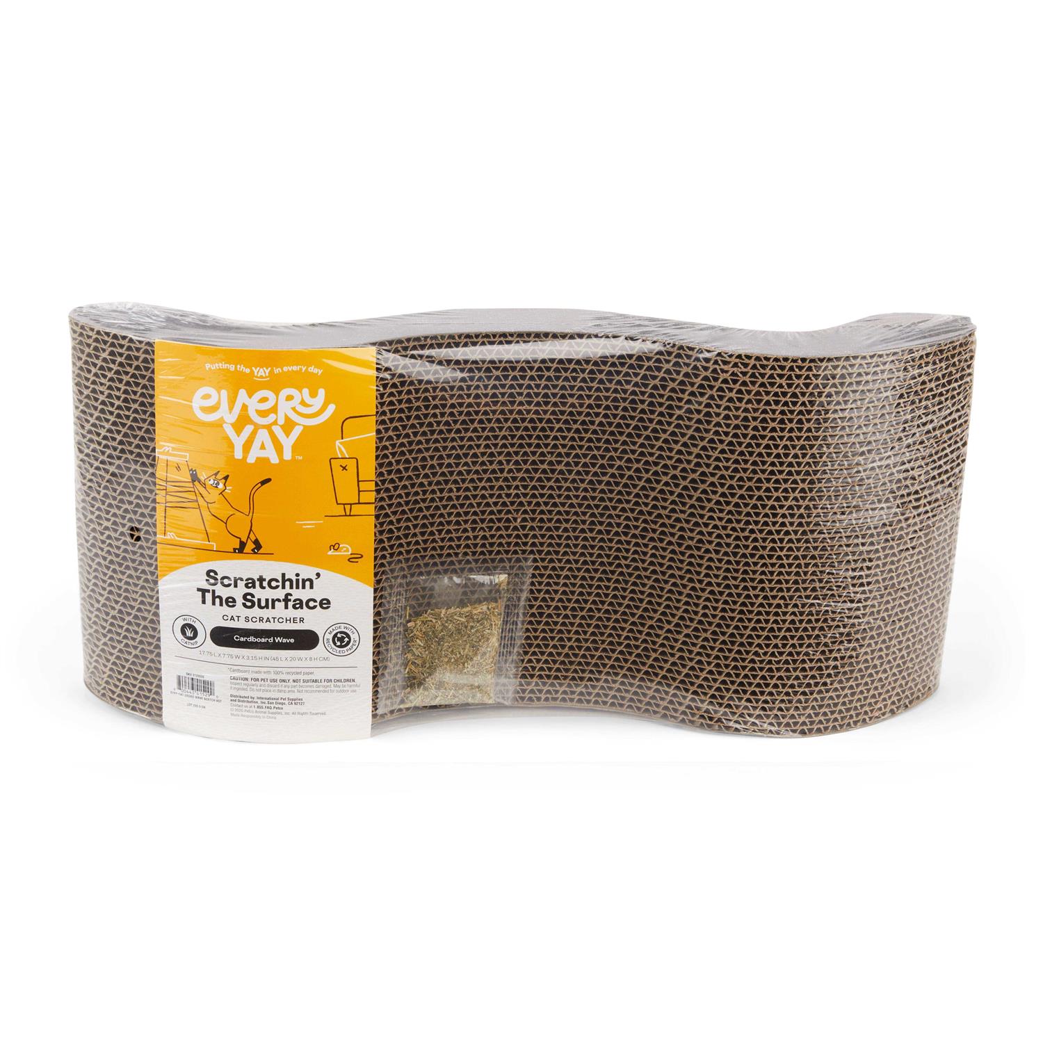 EveryYay Scratchin' the Surface Cardboard Wave Cat Scratcher in Various Styles - Pet Supplies online store