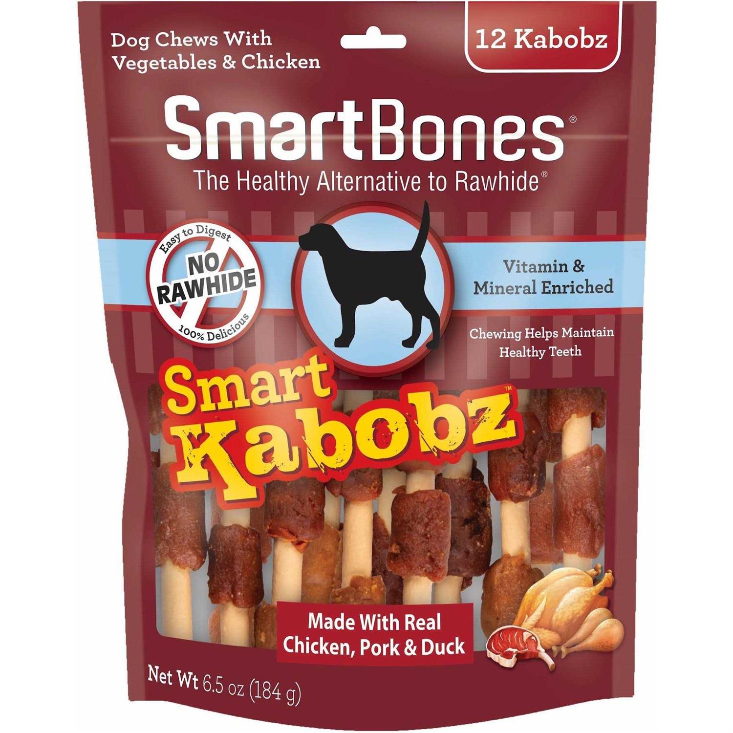 SmartBones Smart Kabobz Dog Treat - Pet Supplies online store