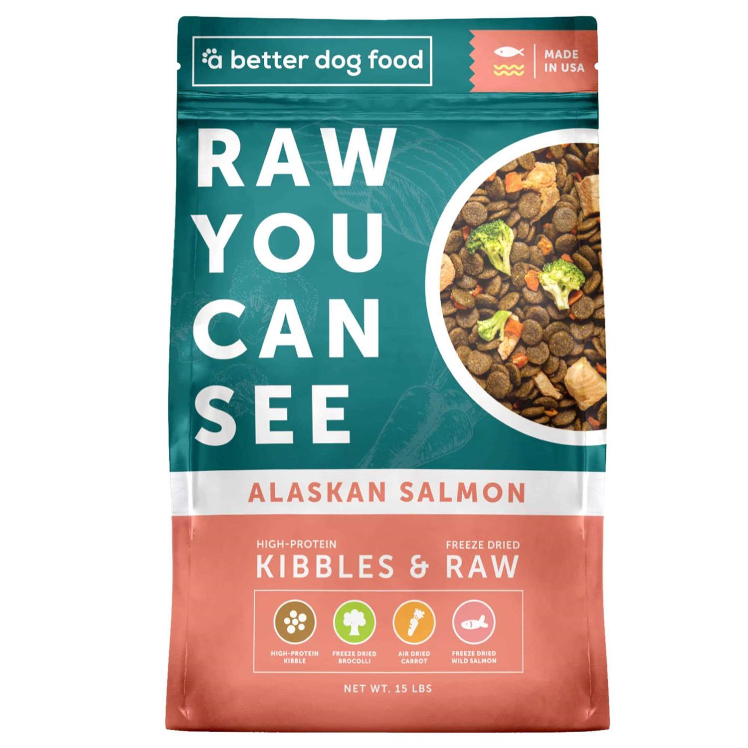 A Better Dog Food Salmon Raw You Can See - Pet Supplies online store