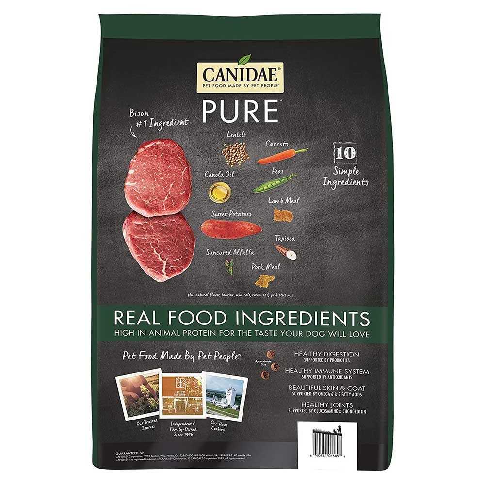 Canidae Grain Free Pure Bison Dry Dog Food - Pet Supplies online store