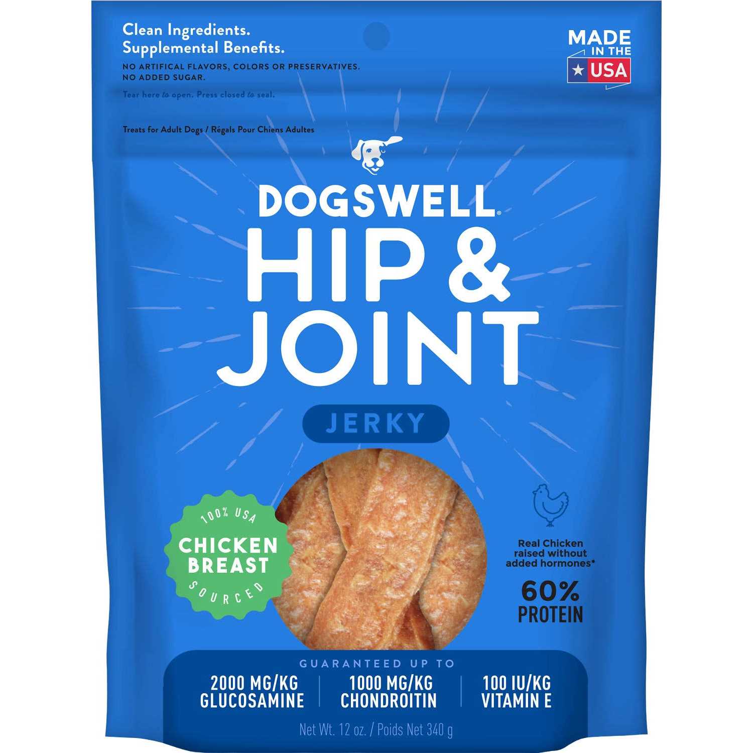 Dogswell Dog Hip & Joint Jerky Chicken - Pet Supplies online store