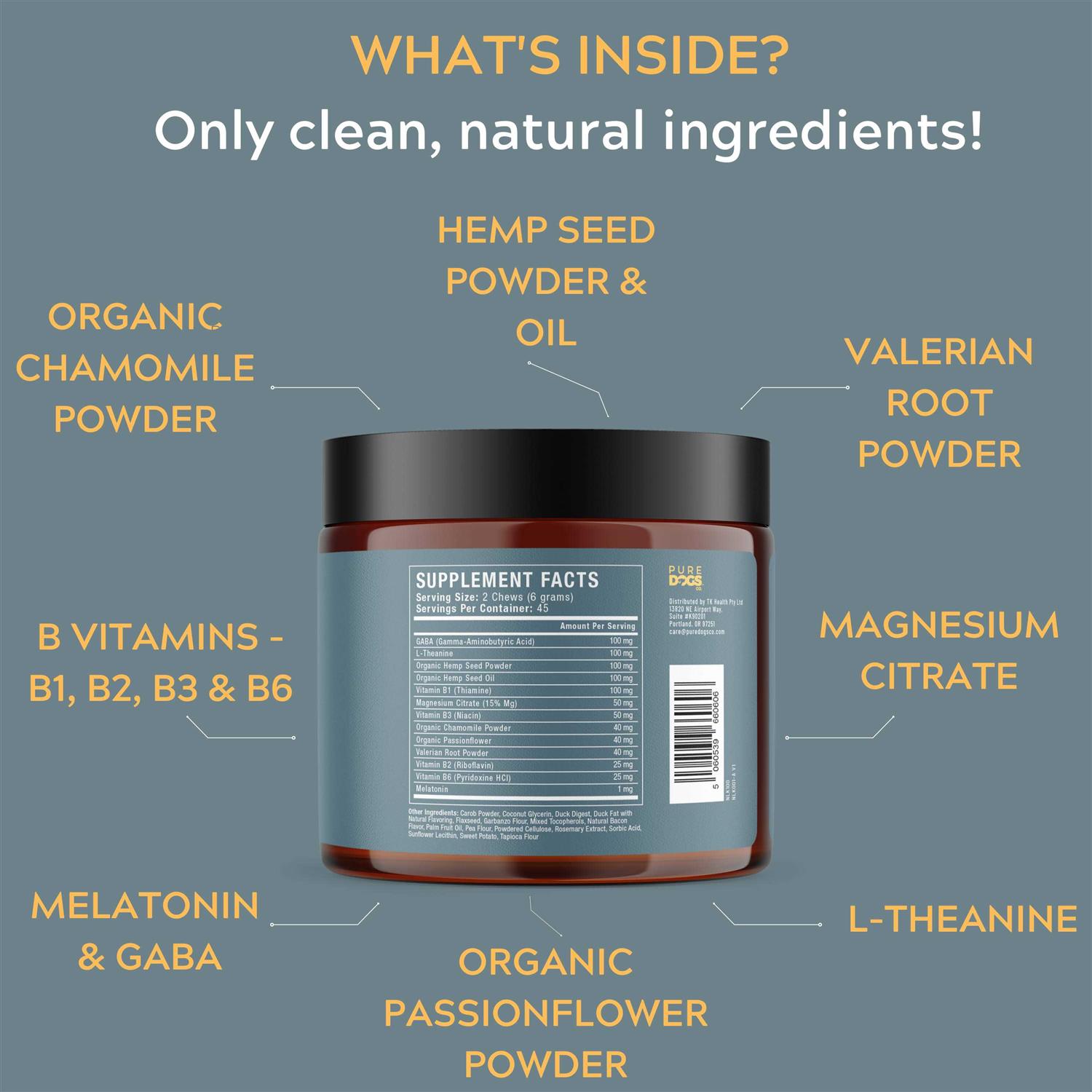 Calming Dog Chews - Pet Supplies online store