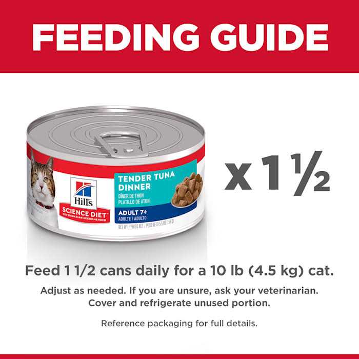 Hill's Science Diet Adult 7+ Tender Tuna Dinner Cat Food - Pet Supplies online store