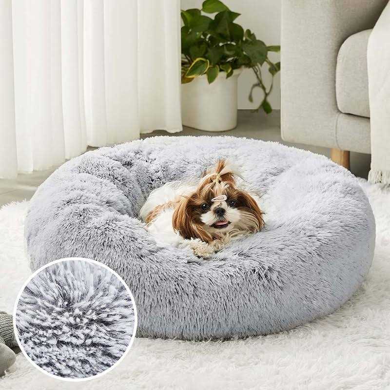 WESTERN HOME WH Western Home Faux Fur Dog Bed & Cat Bed Original Calming Dog Bed for Small Medium Large Pets - Pet Supplies online store