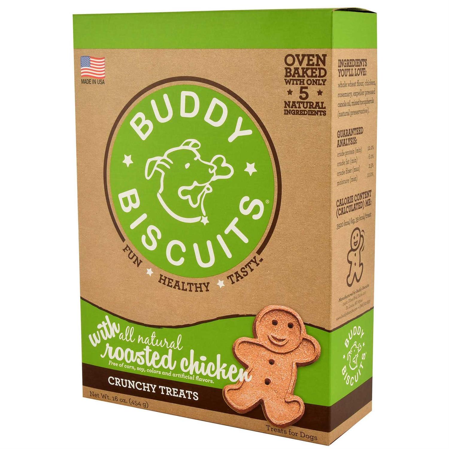Buddy Biscuits Roasted Chicken Dog Treats - Pet Supplies online store