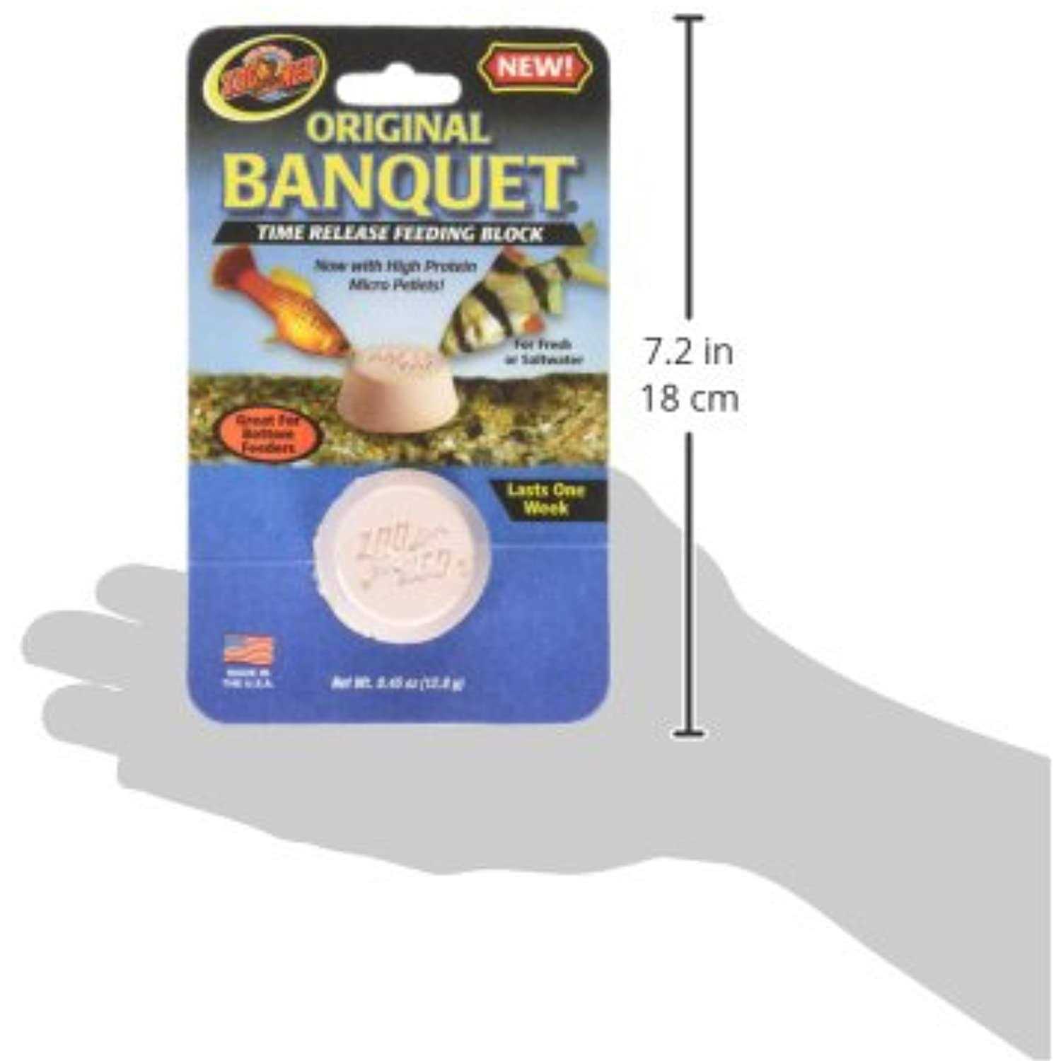 Zoo Med Original Banquet Fish Feeding Block - Pet Supplies online store