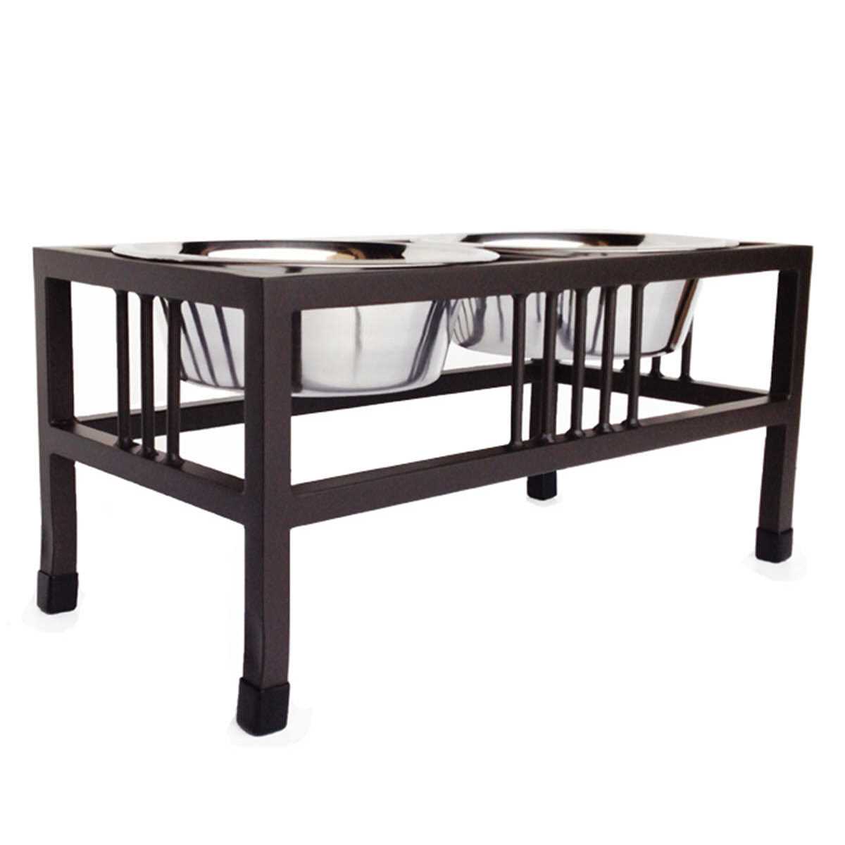 Baron Double Raised Dog Bowl - Pet Supplies online store