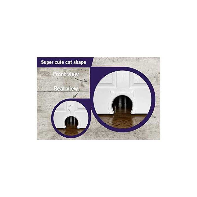 The Kitty Pass Interior Cat Door Hidden Litter Box Pet Door for Cats up to 21 lbs Pet Box - Pet Supplies online store