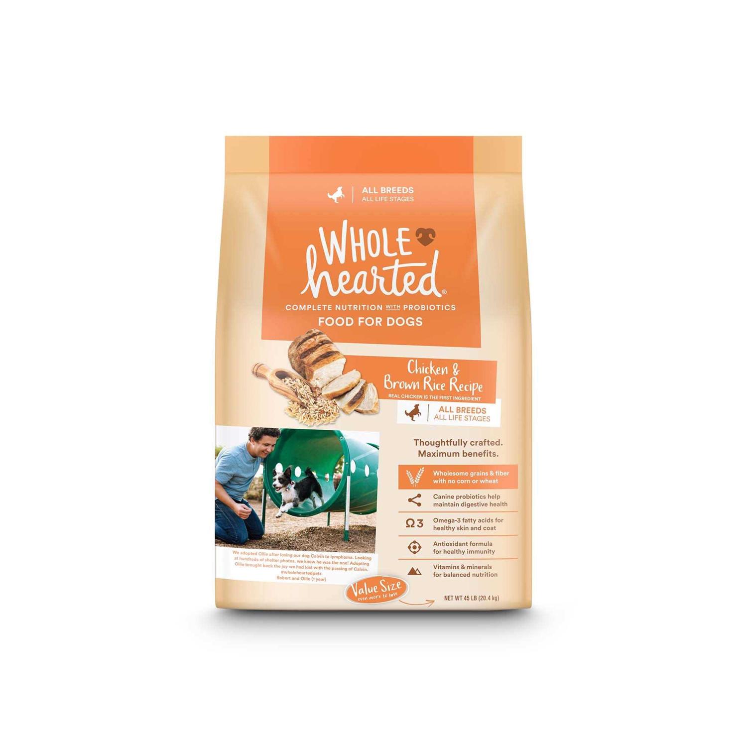 WholeHearted All Life Stages Chicken and Rice Recipe Dry Dog Food - Pet Supplies online store