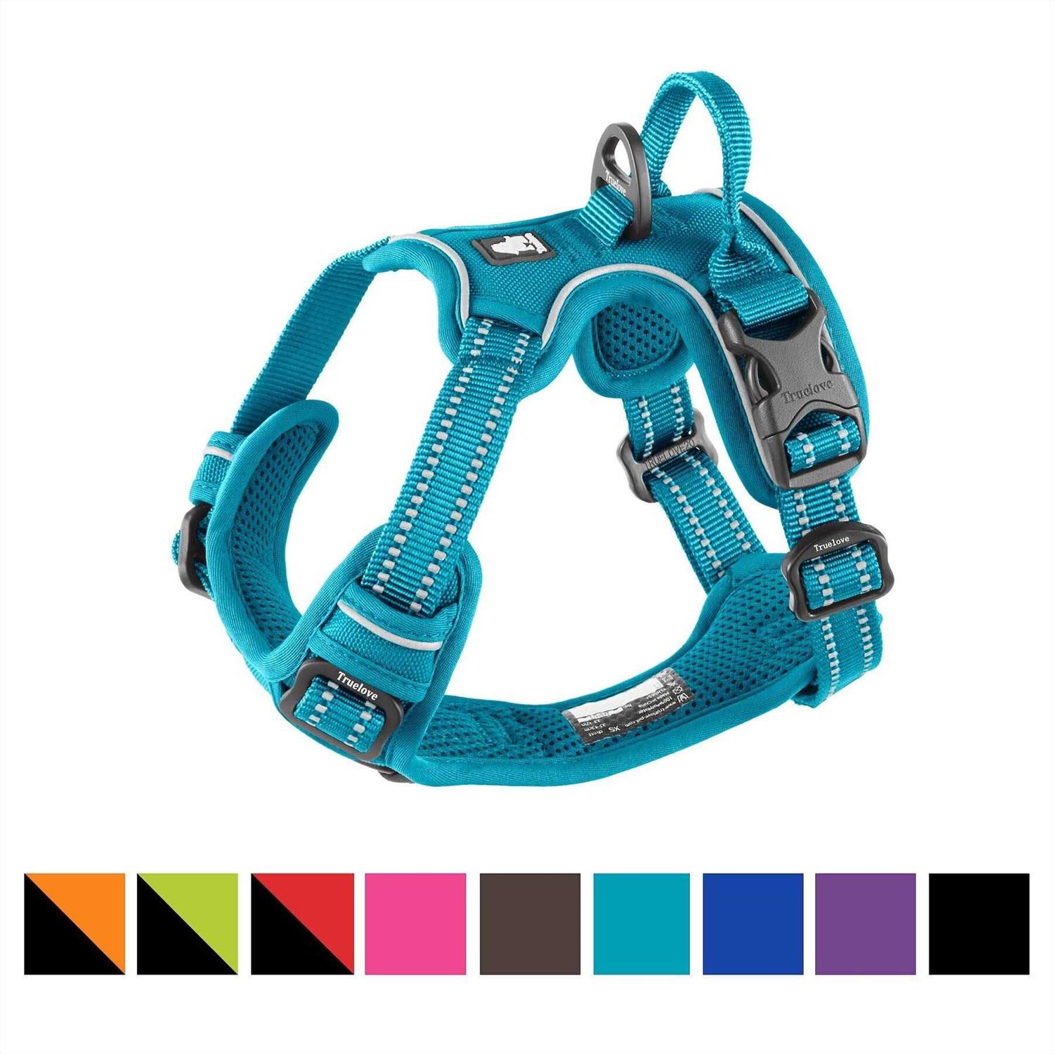Chai's Choice Premium Outdoor Adventure Dog Harness 3M Reflective Vest Leash Matching Leash - Pet Supplies online store