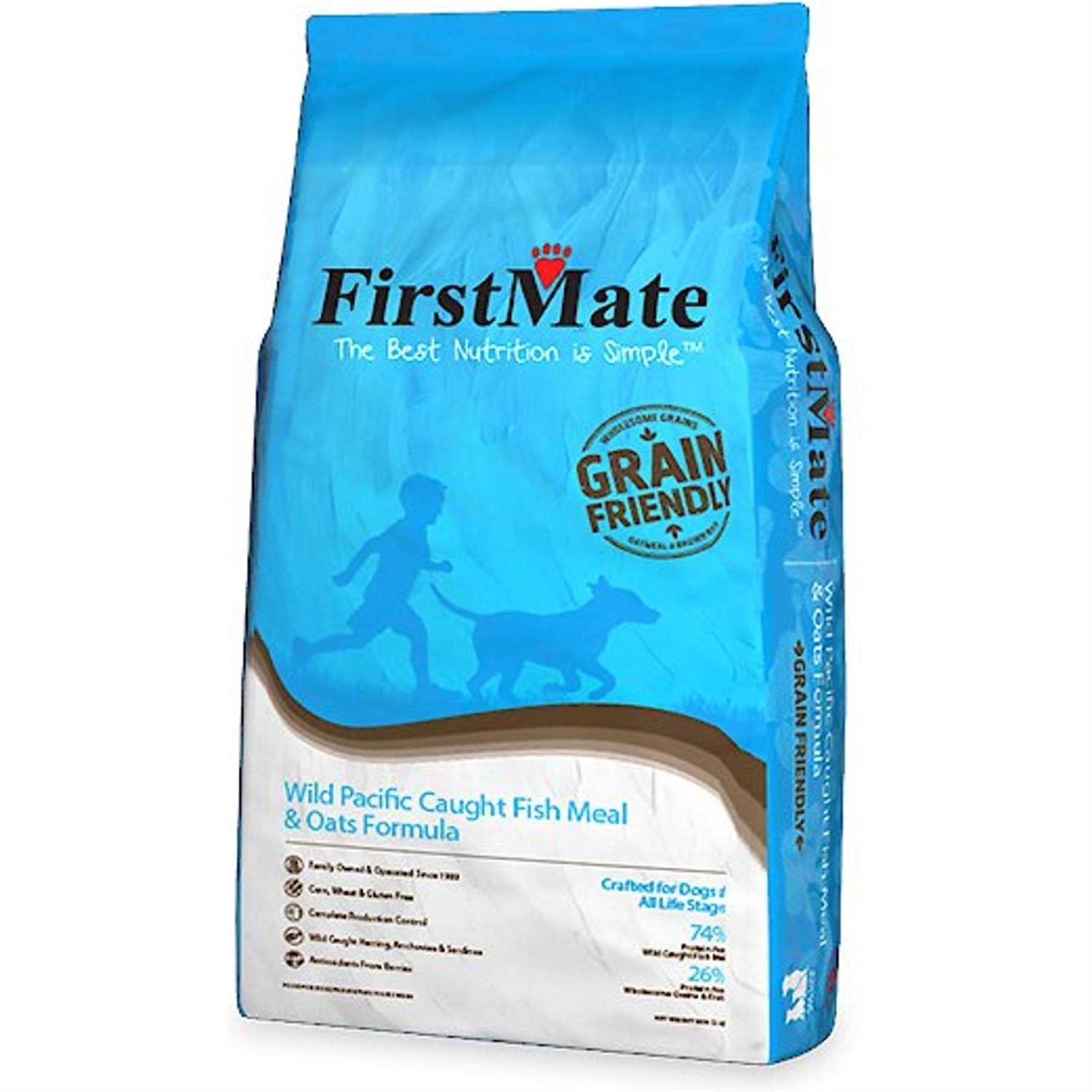 FirstMate Grain Friendly Dog Food Wild Pacific Caught Fish & Oats - Pet Supplies online store