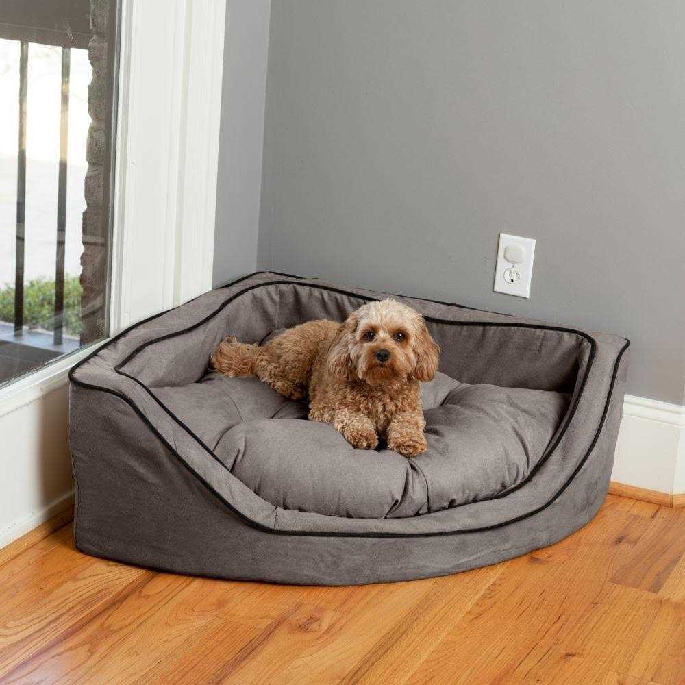 Snoozer Luxury Overstuffed Corner Dog Bed - Pet Supplies online store