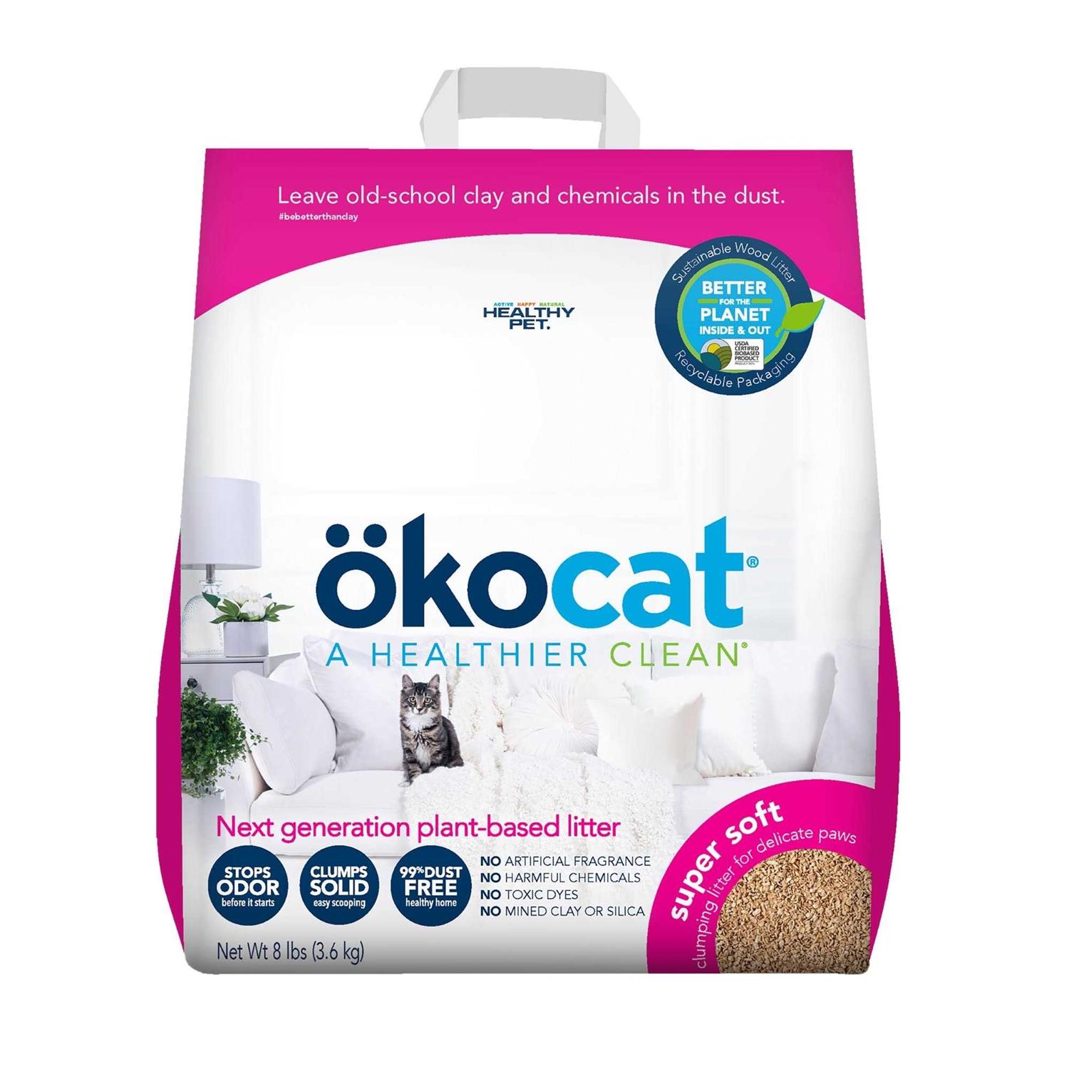 Okocat Super Soft Natural Cat Litter - Pet Supplies online store