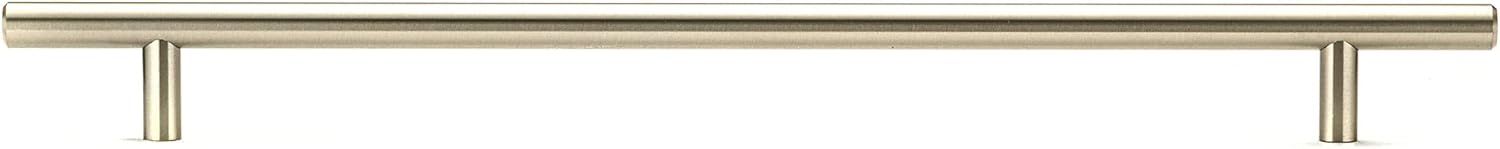 Richelieu Hardware BP305298195 Washington Collection 11 3/4-inch (298 mm) Center-to-Center Brushed Nickel Modern Cabinet and Drawer Bar Pull Handle for Kitchen, Bathroom, and Furniture