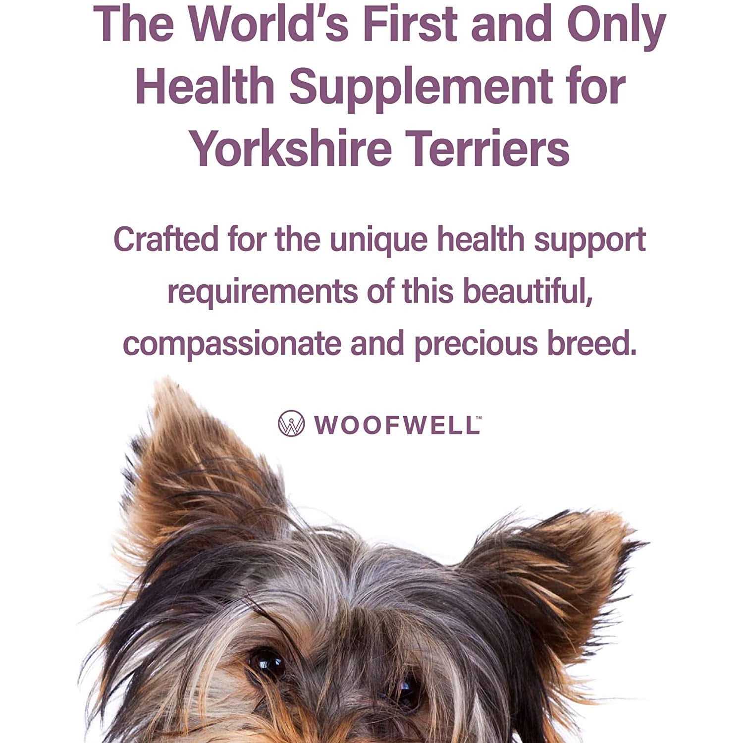 Woofwell Yorkshire Terrier Health Support Supplement - Pet Supplies online store