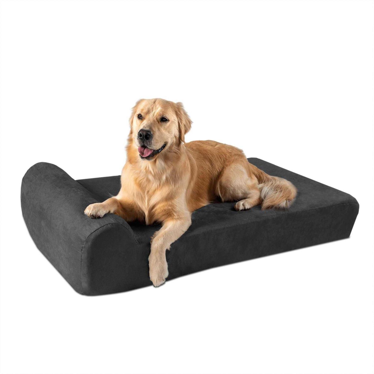 Big Barker Headrest Pillow Top Orthopedic Dog Bed - Pet Supplies online store
