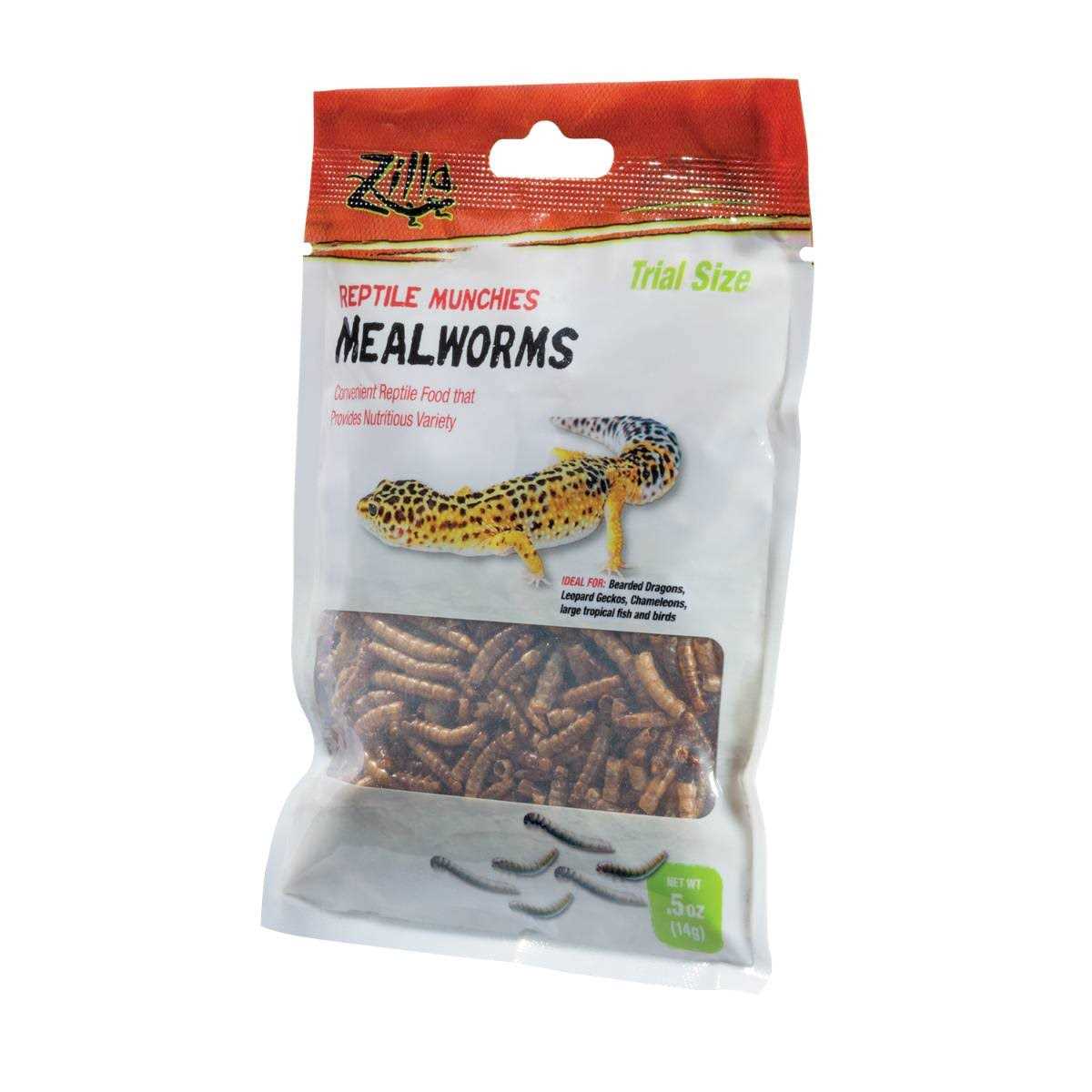 Zilla Munchies Mealworms Reptile - Pet Supplies online store