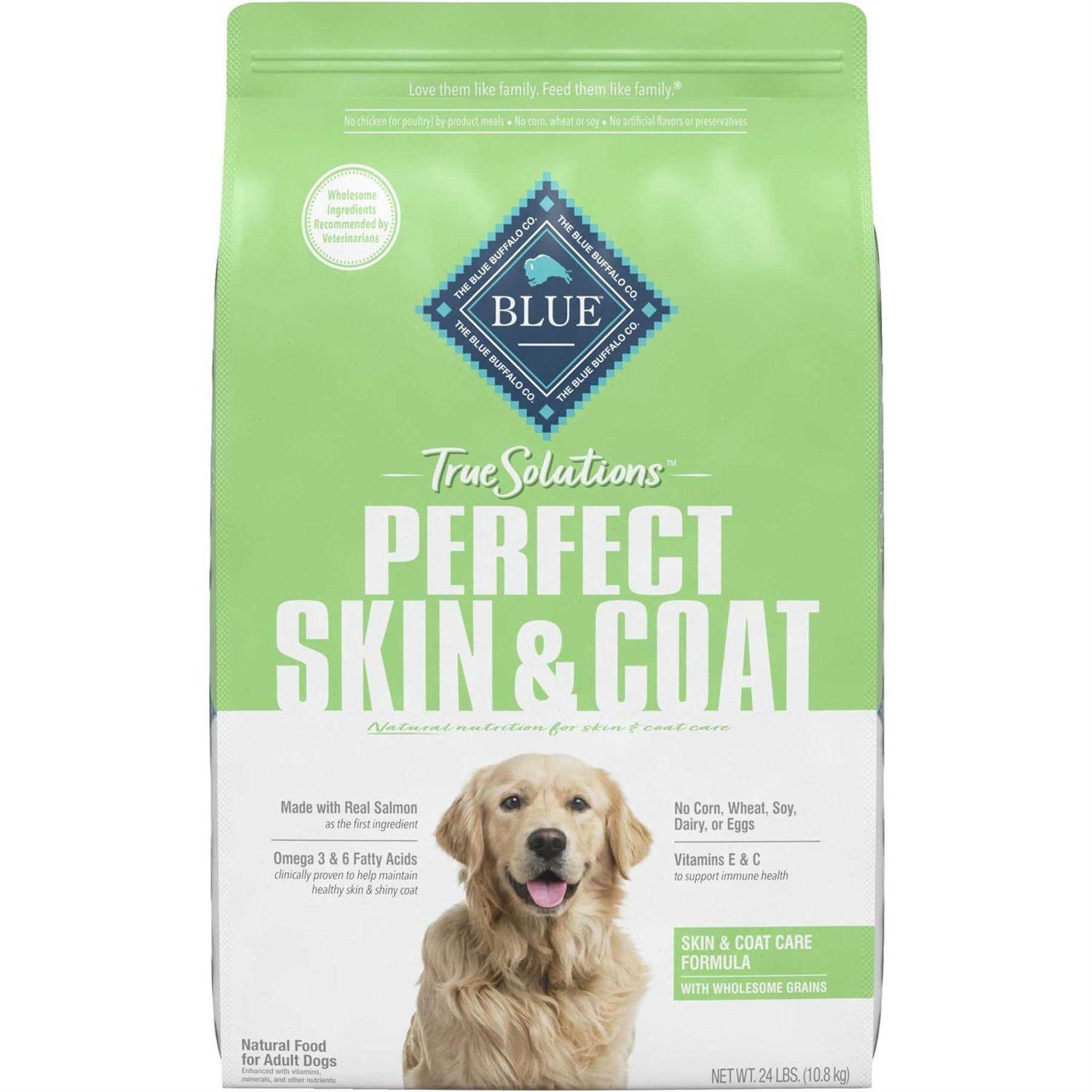 Blue Buffalo True Solutions Perfect Skin & Coat Dog Food - Pet Supplies online store