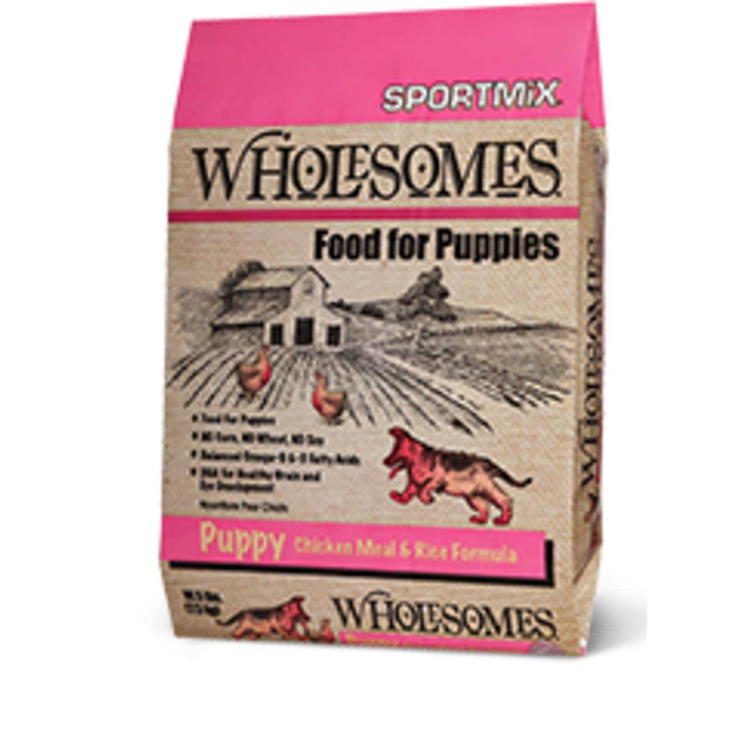 Wholesomes Puppy Chicken Meal & Rice Dry Dog Food - Pet Supplies online store