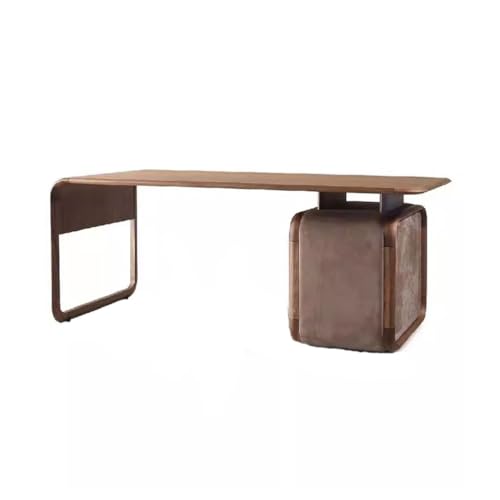 Computer Desk Light Luxury Desk Home Study Desk Computer Desk Bedroom Computer Desk Office Desk Company Office Boss Desk Home Office Desks(Size:160 * 80 * 77cm)