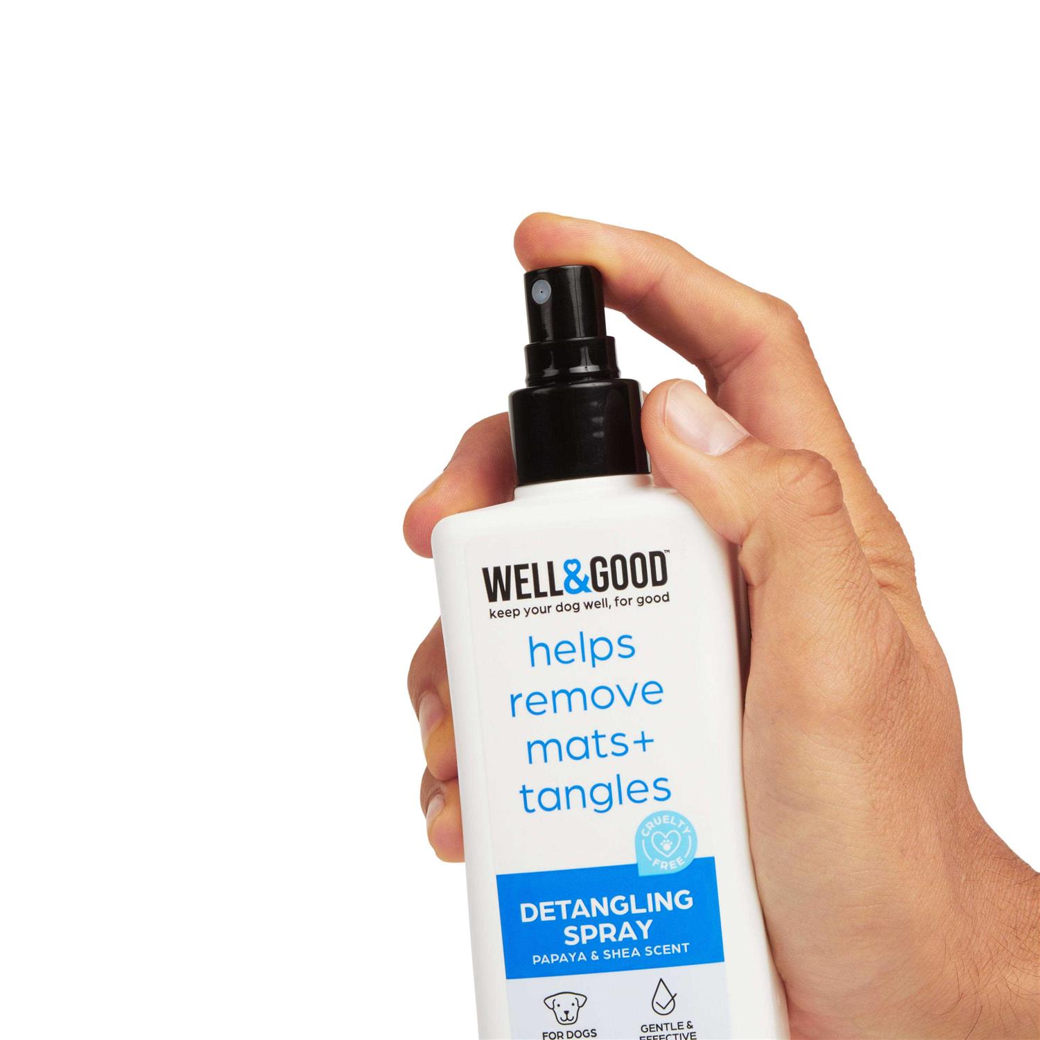 Well & Good Detangling Spray - Pet Supplies online store