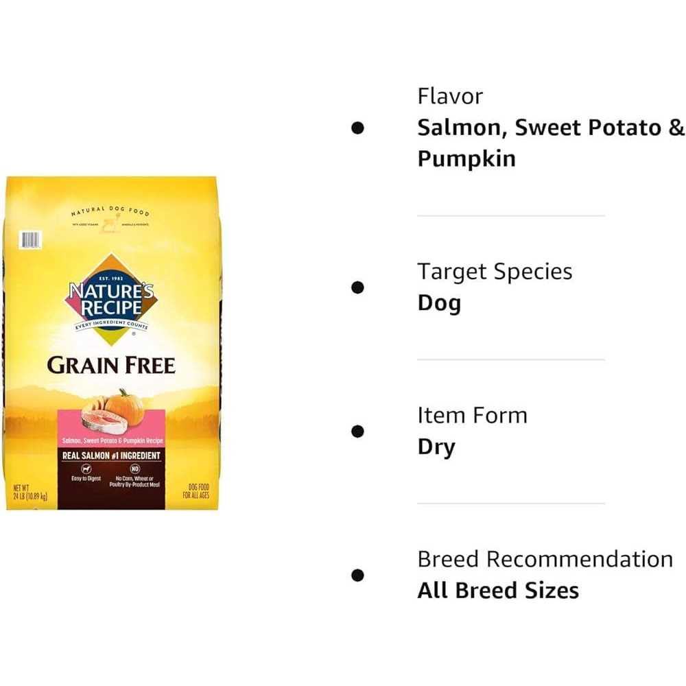 Nature's Recipe Grain Free Dry Dog Food - Pet Supplies online store