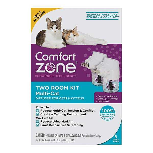 Comfort Zone Multi-Cat Diffuser Kit - Pet Supplies online store