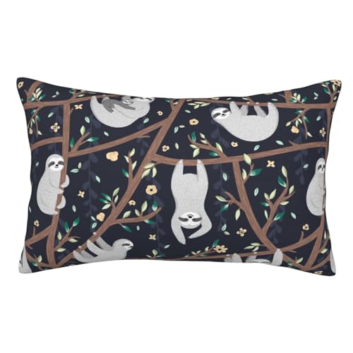 Plush Velvet Fluffy Rectangular Throw Pillow Case Cushion Cover for Bed Couch Office Chair Cool Dinosaur, 14x20 Inches