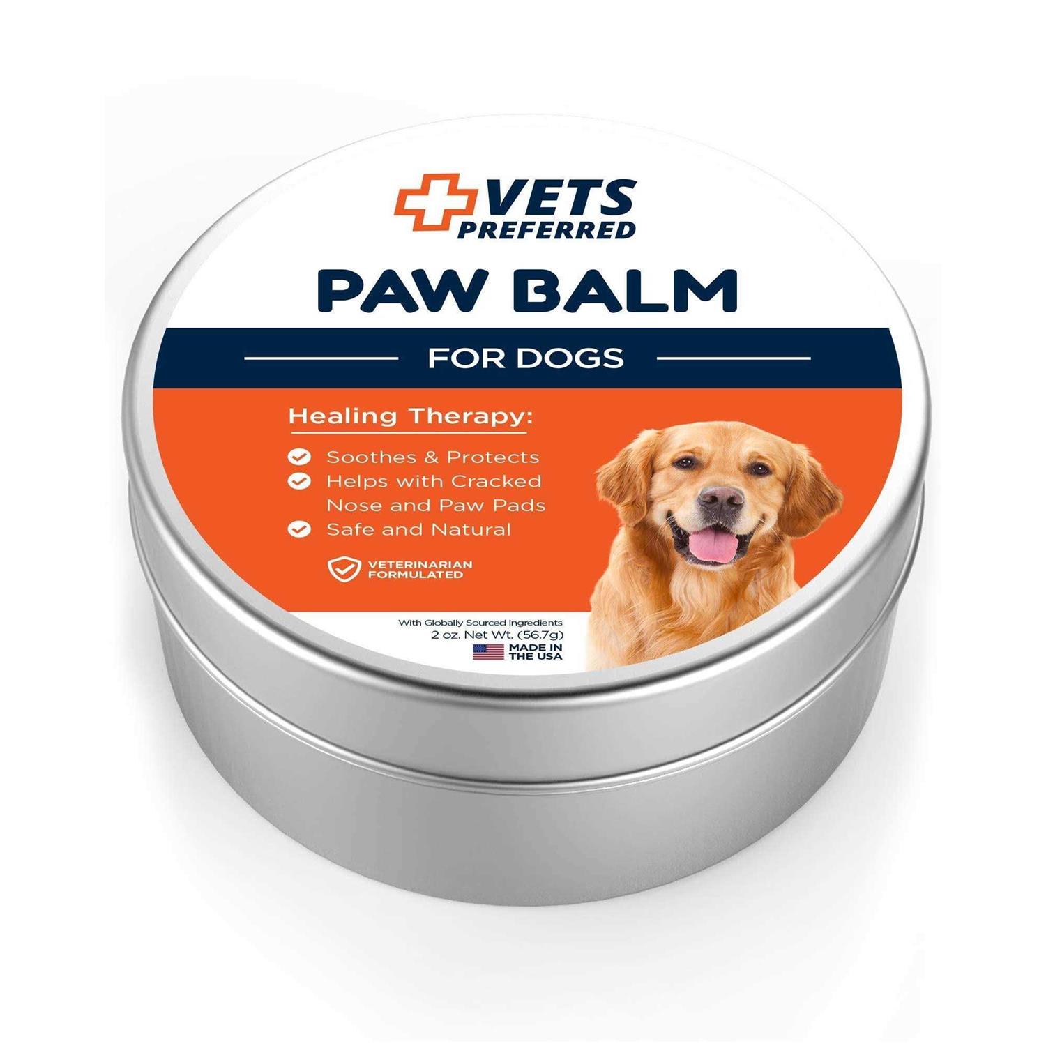 Vets Preferred Paw Balm Pad Protector for Dogs – Dog Paw Balm Soother – Heals, Repairs and Moisturizes Dry Noses and Paws – Ideal for Extreme - Pet Supplies online store