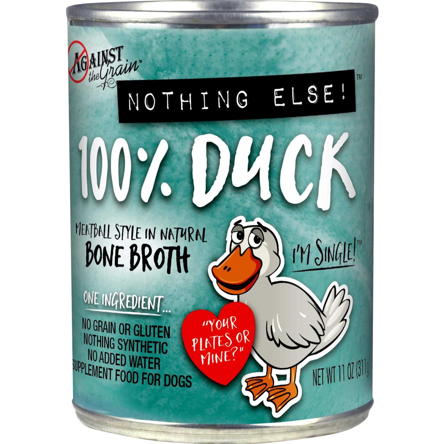 Against The Grain Nothing Else Duck - Pet Supplies online store