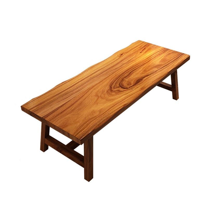 Computer Desk Standing Desk Black Walnut Solid Wood Home Living Room Negotiation Tea Table Reception Table, Bedroom Large Desk Study Writing Desk, Multi-person Computer Game Desktop Table Home Office