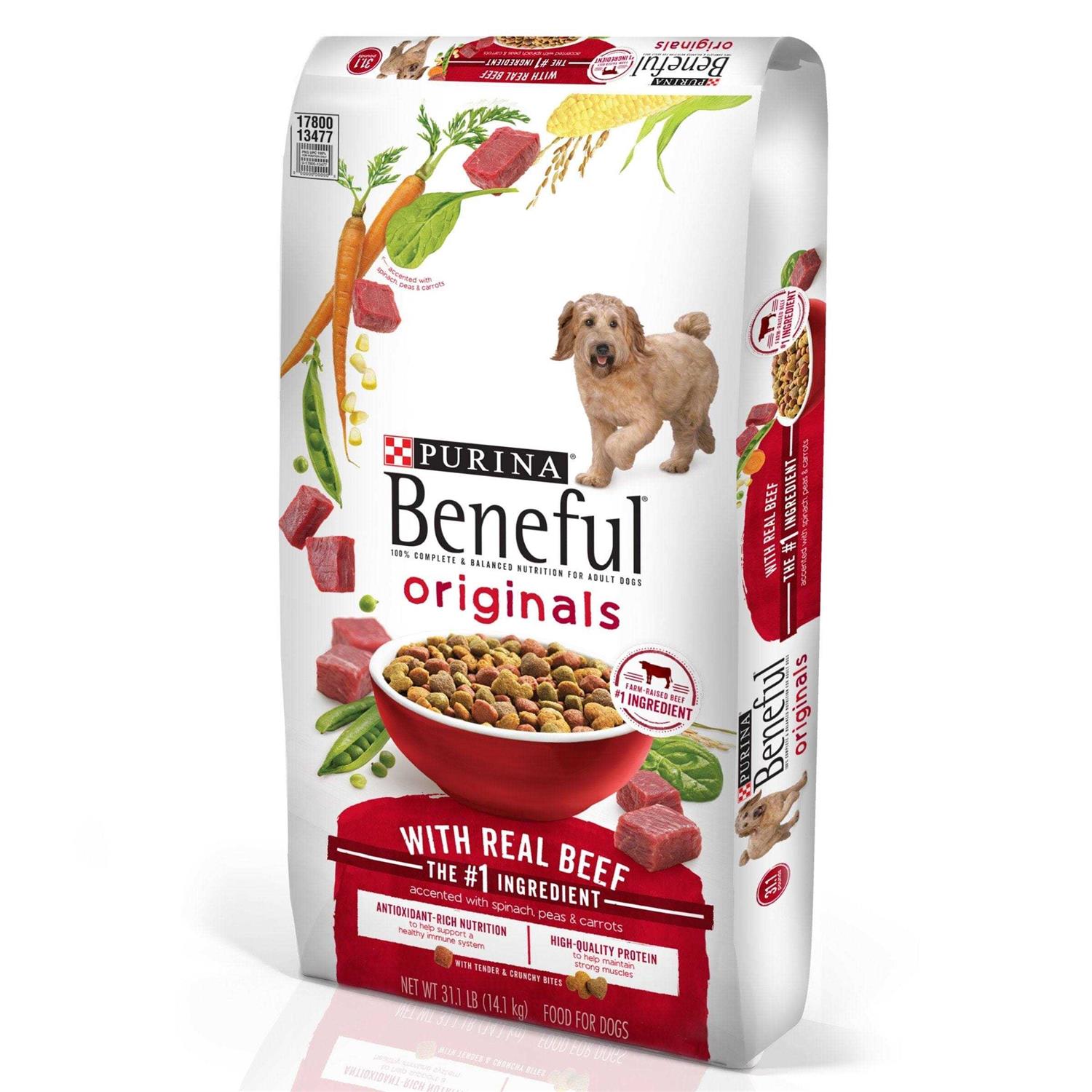 Purina Beneful Originals Dog Food with Real Beef - Pet Supplies online store