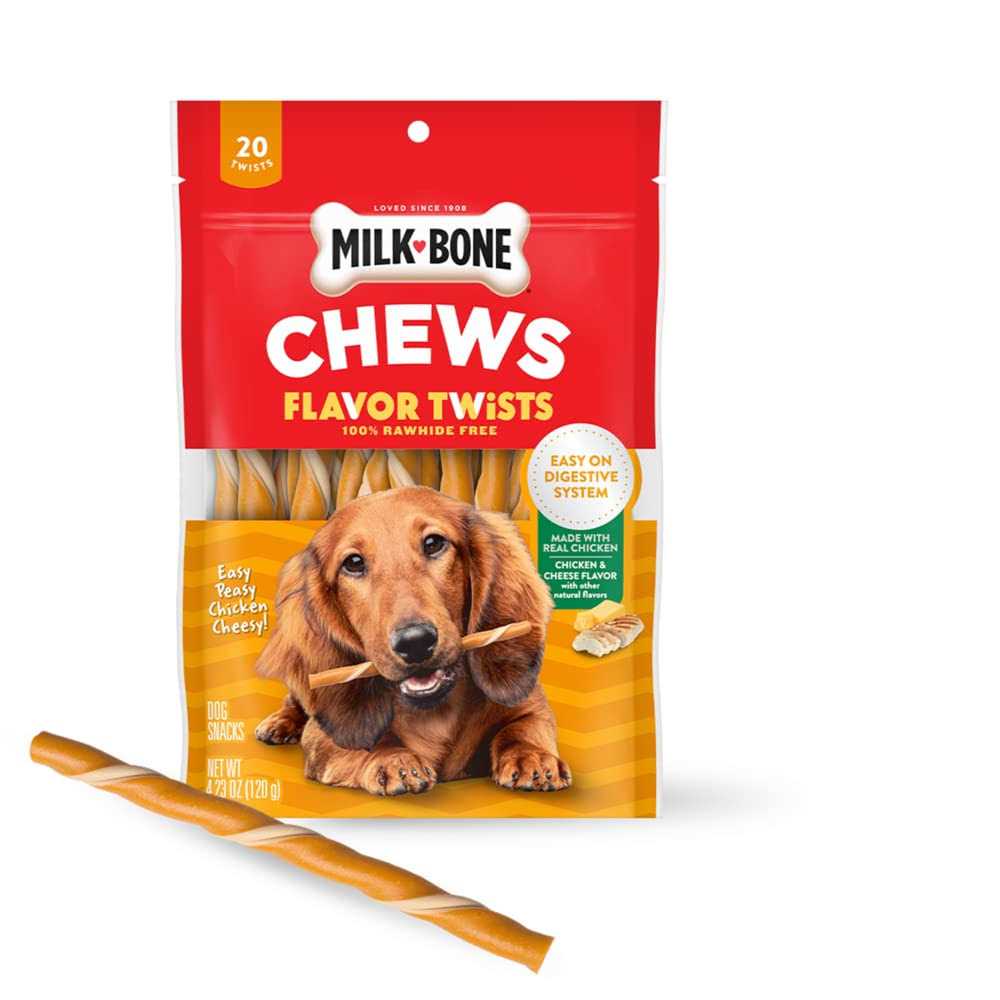Milk-Bone Easy Peasy Chicken Cheesy Flavor Twists - Pet Supplies online store