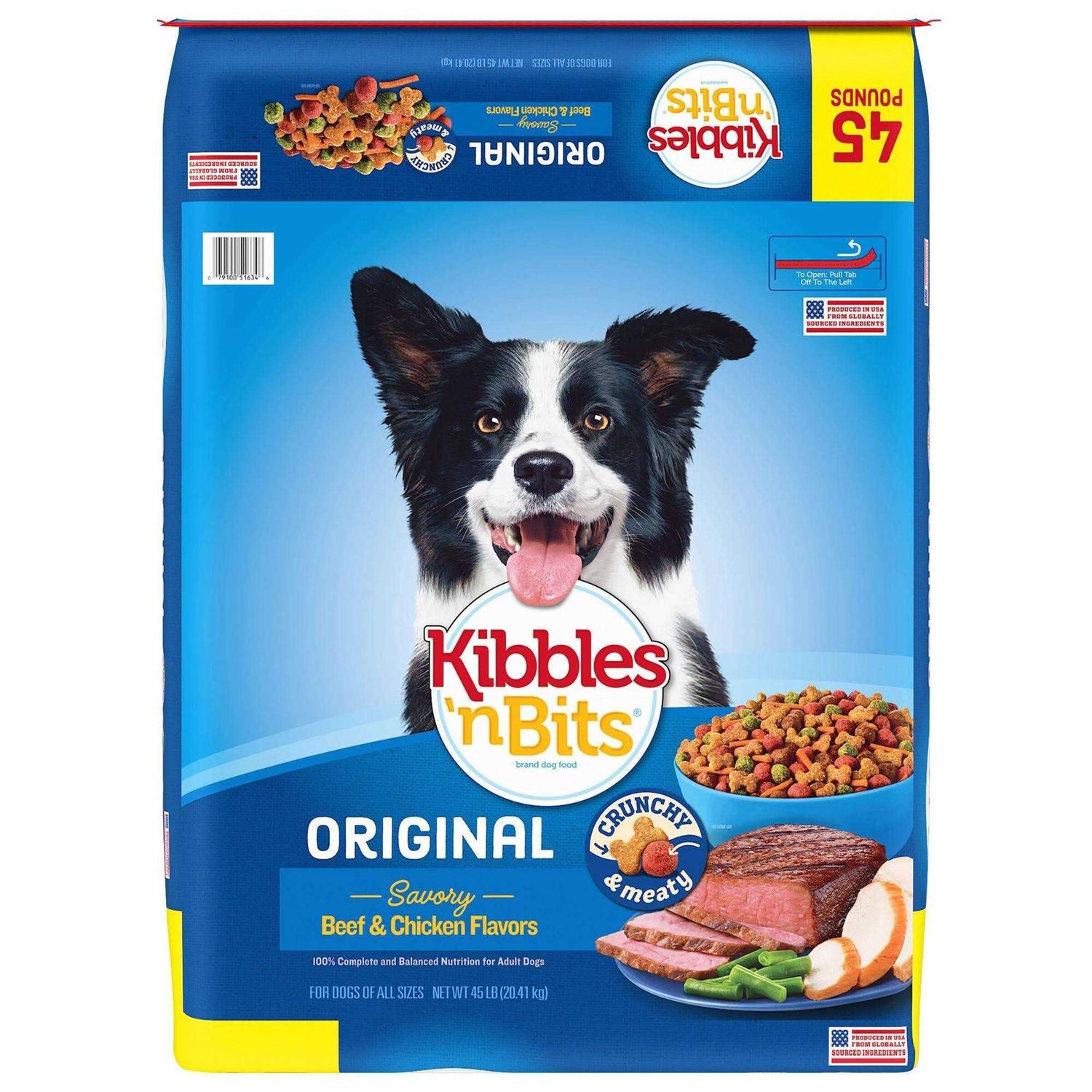 Kibbles 'n Bits Original Beef & Chicken Dry Dog Food - Pet Supplies online store