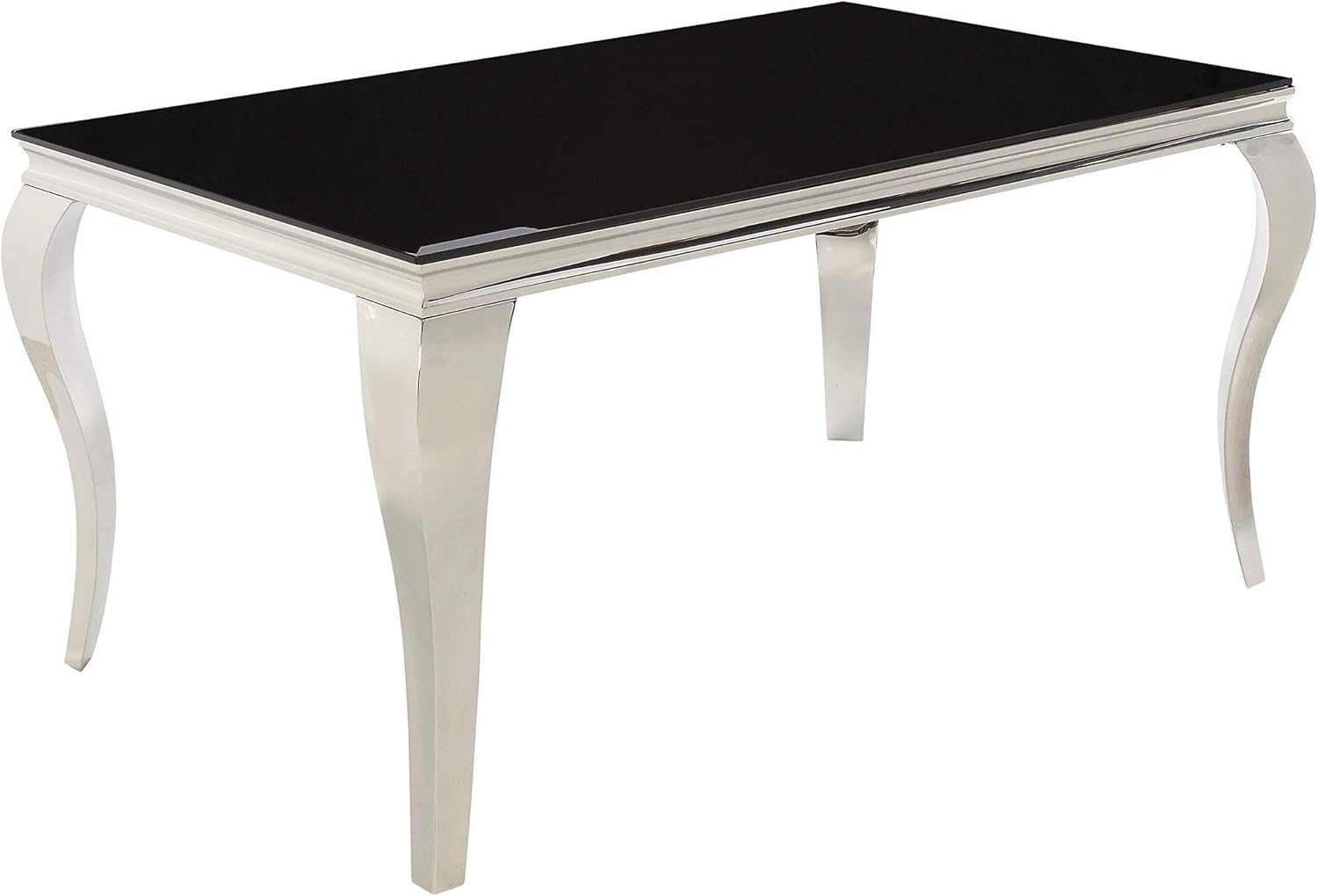 Coaster Furniture Coaster Dining Table Stainless Steel 105071