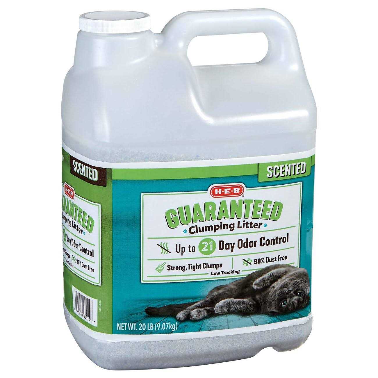 H-E-B Scented Guaranteed Clumping Litter - Pet Supplies online store